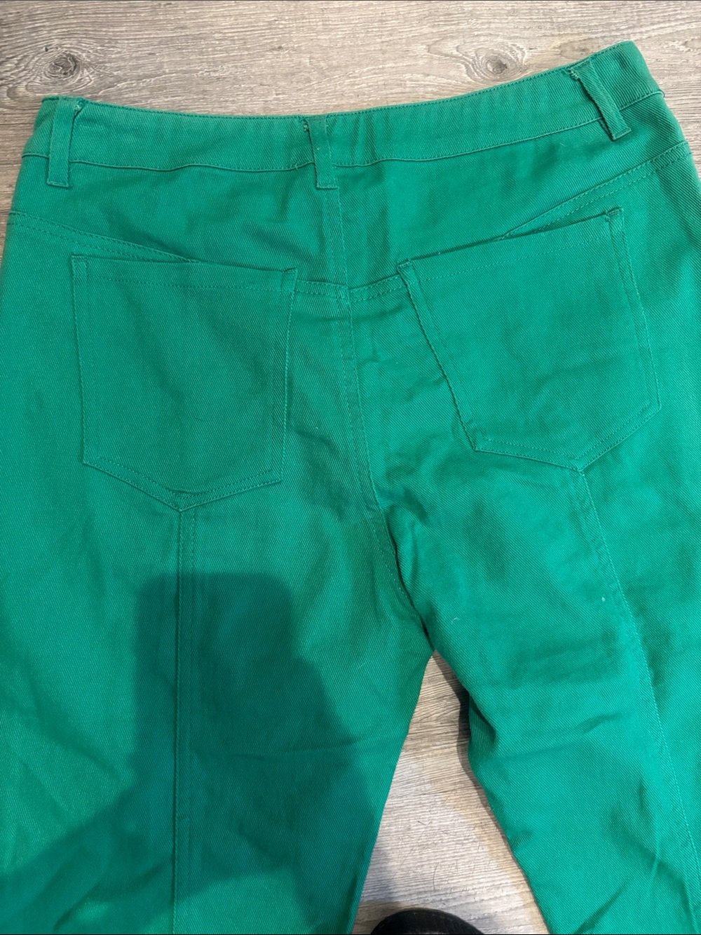 entro Green Flare Jeans - NWT - Picture 4 of 4